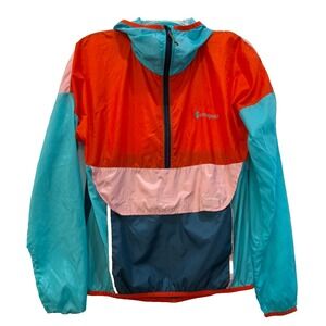 Cotopaxi Sz Small Teca Technical Zip Windbreaker Nylon Water‎ Resistant Pockets